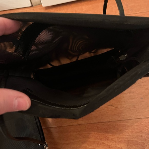 Vintage Browns evening nylon embroidered tote bag - Picture 7 of 11